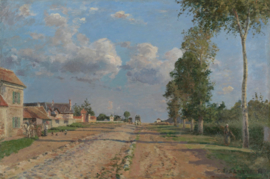 Pissarro, Route de Versailles, Rocquencourt