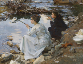 Sargent, Twee vissende meisjes