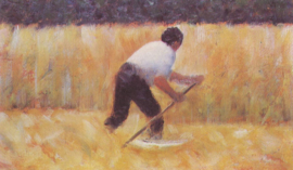 Seurat, De maaier