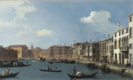 Canaletto, Het kanaal van Santa Chiara