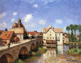 Sisley, De brug van Moret