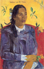 Gauguin, Vrouw met een bloem
