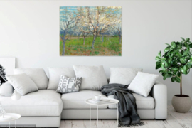 Van Gogh, Bloeiende fruittuin (de roze boomgaard)