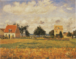 Pissarro, Het rode huis