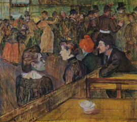 Toulouse-Lautrec, Bal in de Moulin de la Galette