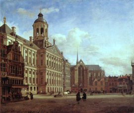 Van der Heyden, Het nieuwe stadhuis in Amsterdam