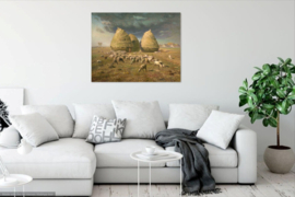 Millet, Hooibergen, herfst