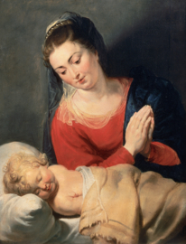 Rubens, Madonna en Christus als kind