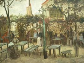 Van Gogh, Tuinrestaurant La Guinguette in Montmartre