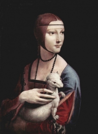 Da Vinci, Portret van Cecilia Gallerani (Dame met een hermelijn)