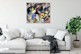 Kandinsky, Schilderij met een witte vorm