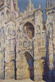 Monet, De kathedraal van Rouen in het zonlicht