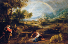 Rubens, Landschap met een regenboog