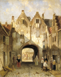 Leickert, De oude poort