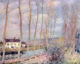 Sisley, Het kanaal van Loing