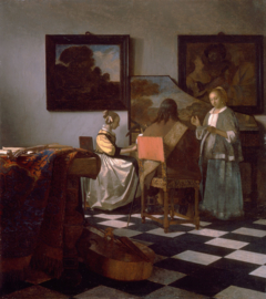 Vermeer, Het concert