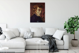 Delacroix, Portret van Frederic Chopin