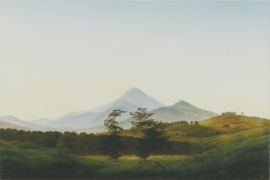 Friedrich, Bohemisch landschap