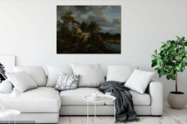 Van Ruisdael, Brug met een sluis