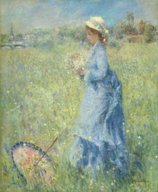 Renoir, Meisje dat bloemen plukt