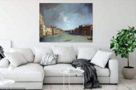 Canaletto, Canal Grande gezien vanaf Palazzo Balbi