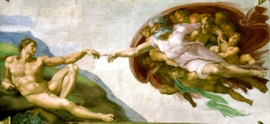 Michelangelo, De schepping van Adam