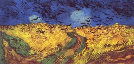 Van Gogh, Korenveld met kraaien