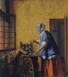 De Hooch, De goudweegster