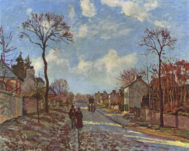 Pissarro, Route de Versailles, Louveciennes 2