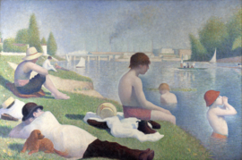 Seurat, Baders bij Asnieres