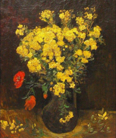 Van Gogh, Vaas met tuinbloemen