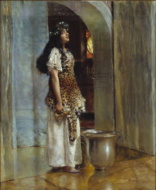 Alma-Tadema, Een priesteres van Apollo