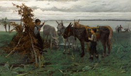 W. Maris, Herdersjongens met ezels