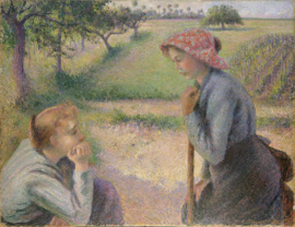 Pissarro, Twee jonge boerinnen