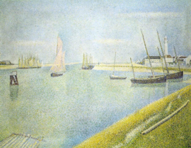 Seurat, Het kanaal van Gravelines