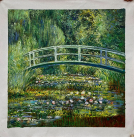 Monet: Waterlelievijver met Japanse brug
