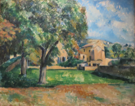 Cézanne, Bomen in een park