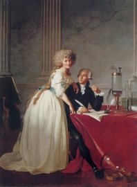 David, Monsieur Lavoisier en zijn vrouw