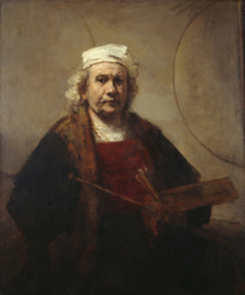 Rembrandt, Zelfportret met twee cirkels