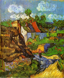 Van Gogh, Huisjes in Auvers