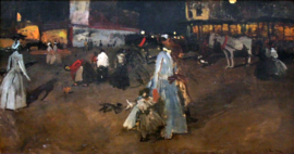 Breitner, Een avond op de Dam in Amsterdam