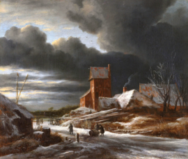 Van Ruisdael, Winterlandschap