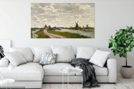 Monet, Windmolens bij Zaandam