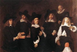 Hals, De regenten van het oude mannenhuis in Haarlem