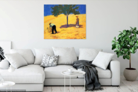 Macke, Boom in een korenveld