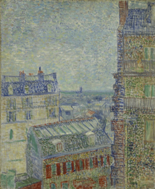 Van Gogh, Zicht op de daken van Parijs