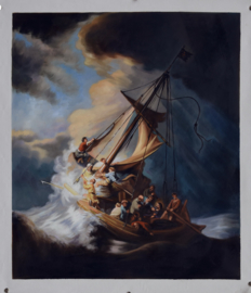 Rembrandt: Christus in de storm op het meer van Galilea