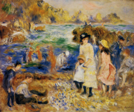 Renoir, Kinderen op het strand van Guernsey