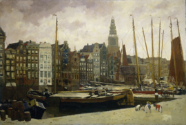 Breitner, Het Damrak in Amsterdam