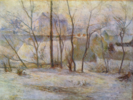 Gauguin, Tuin in de sneeuw